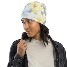 Load image into Gallery viewer, Dogwood Yellow All-Over Print Beanie
