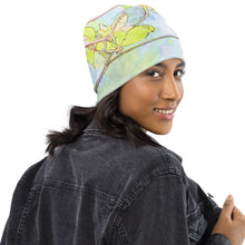 Load image into Gallery viewer, Dogwood Yellow All-Over Print Beanie
