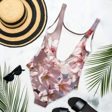 Load image into Gallery viewer, Cherry Blossom One-Piece Swimsuit
