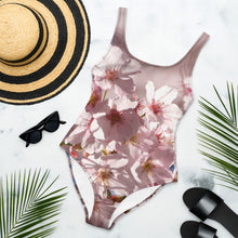 Load image into Gallery viewer, Cherry Blossom One-Piece Swimsuit
