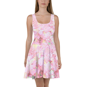 Orchid Pink Skater Dress