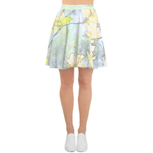 Load image into Gallery viewer, Dogwood Yellow Skater Skirt
