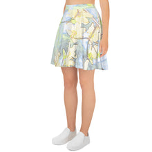 Load image into Gallery viewer, Dogwood Yellow Skater Skirt
