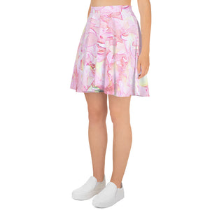 Orchid Pink Skater Skirt