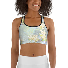 Load image into Gallery viewer, Dogwood Yellow Sports bra
