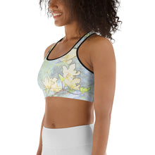 Load image into Gallery viewer, Dogwood Yellow Sports bra
