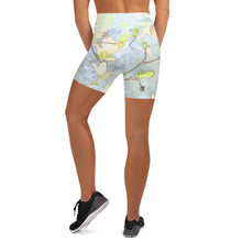 Load image into Gallery viewer, Dogwood Yellow Yoga Shorts
