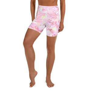 Orchid Pink Yoga Shorts