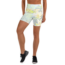 Load image into Gallery viewer, Dogwood Yellow Yoga Shorts
