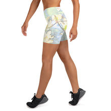 Load image into Gallery viewer, Dogwood Yellow Yoga Shorts
