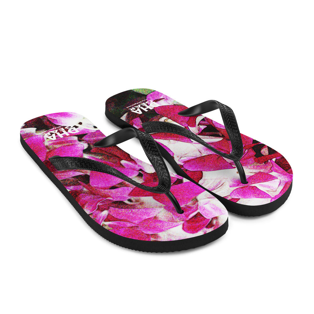 Orchid Flip-Flops