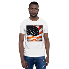 Load image into Gallery viewer, USA Flag Short-Sleeve Unisex T-Shirt
