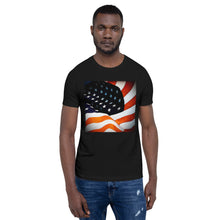 Load image into Gallery viewer, USA Flag Short-Sleeve Unisex T-Shirt
