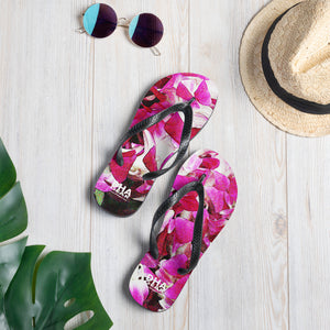 Orchid Flip-Flops