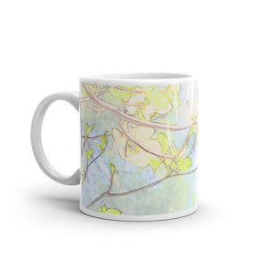 Dogwood glossy mug