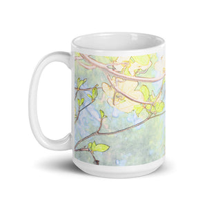 Dogwood glossy mug